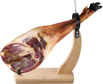 Schinkenhalter Gondola Noble 37.40 x 16.5 x 41 cm Edler Schinkenhalter aus Bambusholz - Image 2