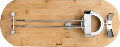 Kalpp- und drehbarer Schinkenhalter Maestro 48 x 18.5 cm Perfekt zum Schneiden von Schinken - Image 3