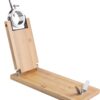 Klapp- und Drehbarer Schinkenhalter Gastroteka 48 x 17.5 cm Perfekt zum Schneiden von Schinken, platzsparend und leicht zu verstauen