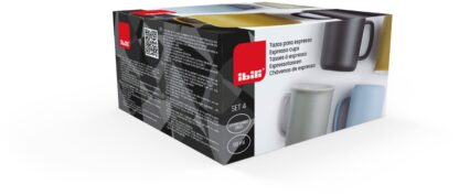 Set 4 Espressotassen bunt 110 ml Perfekt für den morgendlichen Espresso-Genuss - Image 6