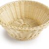 Brotkorb rund 25 x 8.5 cm Ideal für die Aufbewahrung vom Brot