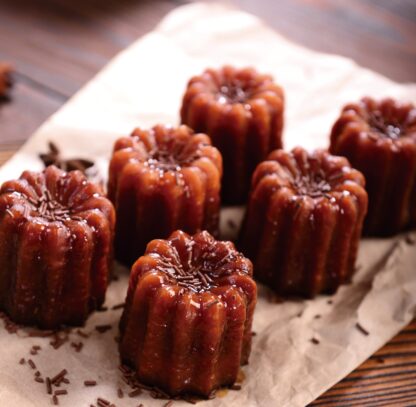 Cannele-Form für 12 Stück 34.3 x 26.2 x 5.3 cm Perfekt für die Herstellung von köstlichen Canneles - Image 3