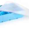 Eiswürfelform XL 22 x 16.5 x 5 cm Ideal für große Eiswürfel
