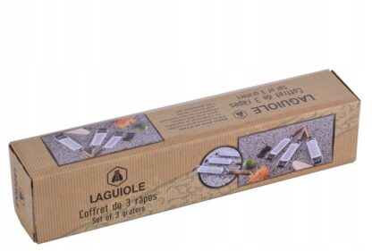 Küchenreiben Edelstahl REIBE Parmesanreibe Käseraffel Raffel Raspel mit Holzgriff von Laguiole 3er-Set - Image 5