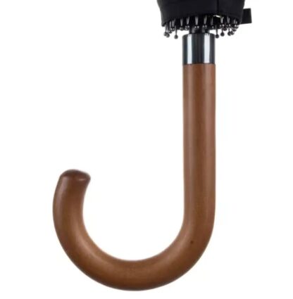 Schwarzer XXL REGENSCHIRM Regierungsschirm mit Automatiköffnung Ø145cm - Image 6