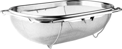 Ausziehbares Abtropfgitter 34-50 x 24 x 11 cm Verwendbar für das Abtropfen von Geschirr