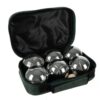 BOCCIA Pétanque BOULE SPIEL mit 6 Boulekugeln im Set
