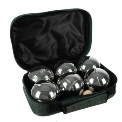 BOCCIA Pétanque BOULE SPIEL mit 6 Boulekugeln im Set