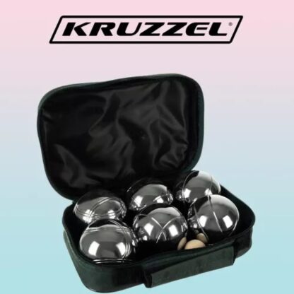 BOCCIA Pétanque BOULE SPIEL mit 6 Boulekugeln im Set - Image 7