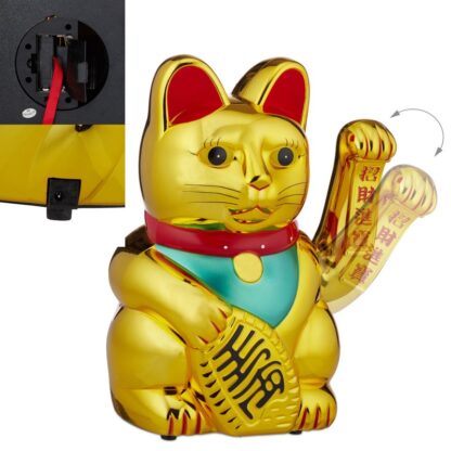 Maneki Neko XL GLÜCKS-KATZE Winkekatze 30cm - Image 5