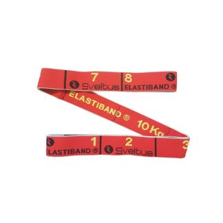 Sveltus Elastiband 10 kg rot
