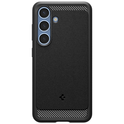 Spigen Rugged Armor TPU Back Cover Schwarz Samsung Galaxy S25