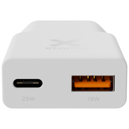 Xtorm Go2 Slimline USB-C Schnellladegerät 25W Weiß - Image 3