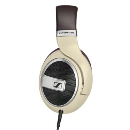 Sennheiser HD 599 Over-Ear Kopfhörer mit abnehmbaren Kabeln, Elfenbein/Braun EU - Image 3