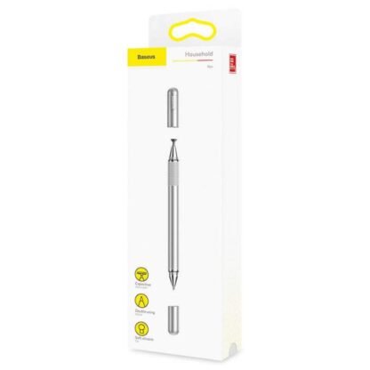 Baseus Tablet-Werkzeugstift Golden Cudgel Kapazitiver Eingabestift Silber (ACPCL-0S)