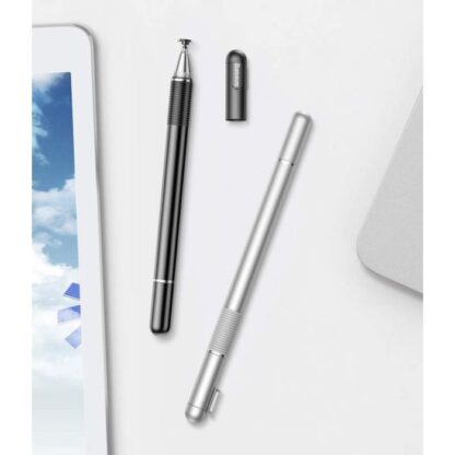 Baseus Tablet-Werkzeugstift Golden Cudgel Kapazitiver Eingabestift Silber (ACPCL-0S) - Image 5
