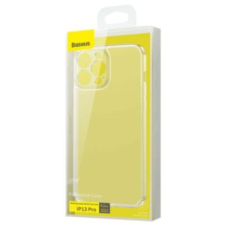 Baseus iPhone 13 Pro Hülle Mattiertes Glas Schutz Transparent (ARWS000102)