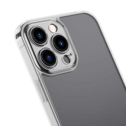 Baseus iPhone 13 Pro Hülle Mattiertes Glas Schutz Transparent (ARWS000102) - Image 16