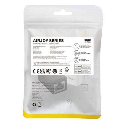 Baseus AirJoy Serie Netzwerkstecker RJ-45 Ethernet Kabelverbinder 1 Stück, Schwarz (B00131100111-01). - Image 2