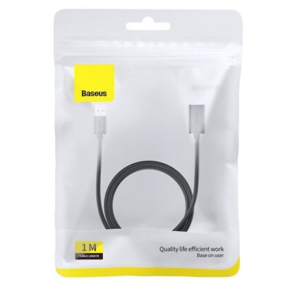 Baseus AirJoy Serie USB 3.0 Verlängerungskabel 1m, Schwarz (B00631103111-00)