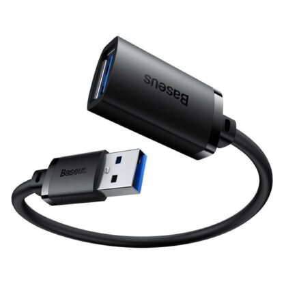 Baseus AirJoy Serie USB 3.0 Verlängerungskabel 3m, Schwarz (B00631103111-04) - Image 3