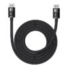 Baseus Videokabel DisplayPort High Definition Serie 8K 60Hz Bidirektionales Kabel 2m, Schwarz (B00633706111-02).