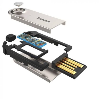 Baseus Konverter BA01 USB + Wireless-Adapter zu 3,5 mm Klinkenstecker, Kabel Schwarz (CABA01-01) - Image 5