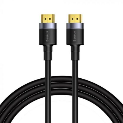 Baseus Videokabel Cafule 4KHDMI Stecker auf 4KHDMI Stecker 3m Schwarz (CADKLF-G01) - Image 2