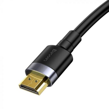 Baseus Videokabel Cafule 4KHDMI Stecker auf 4KHDMI Stecker 3m Schwarz (CADKLF-G01) - Image 3