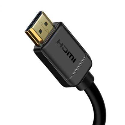 Baseus Videokabel High Definition Serie HDMI zu HDMI 4K 60 Hz, 3D HDR, 18 Gbps, 1m Schwarz (CAKGQ-A01). - Image 4