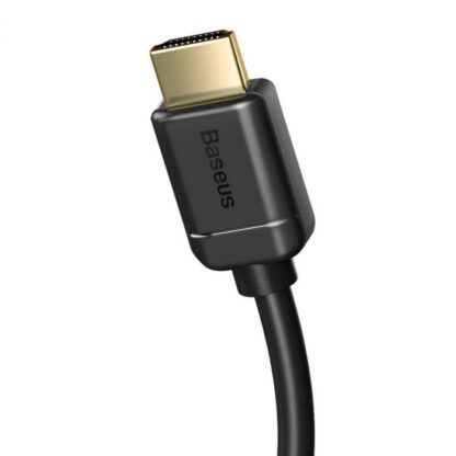 Baseus Videokabel High Definition Serie HDMI zu HDMI 4K 60 Hz, 3D HDR, 18 Gbps, 1m Schwarz (CAKGQ-A01). - Image 6