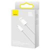 Baseus Dynamic Series Typ-C Kabel 100W, 2m Weiß (CALD000702)