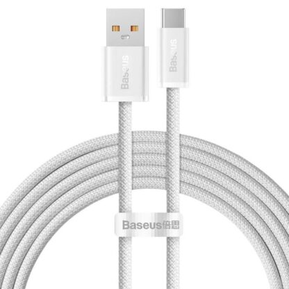 Baseus Dynamic Series Typ-C Kabel 100W, 2m Weiß (CALD000702) - Image 3