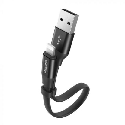 Baseus Lightning Nimble Kabel Tragbar 2A 0,23m Schwarz (CALMBJ-B01) - Image 2