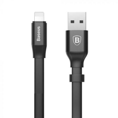 Baseus Lightning Nimble Kabel Tragbar 2A 0,23m Schwarz (CALMBJ-B01) - Image 3