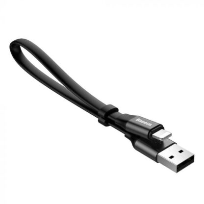 Baseus Lightning Nimble Kabel Tragbar 2A 0,23m Schwarz (CALMBJ-B01) - Image 4