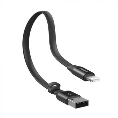 Baseus Lightning Nimble Kabel Tragbar 2A 0,23m Schwarz (CALMBJ-B01) - Image 5