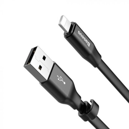 Baseus Lightning Nimble Kabel Tragbar 2A 0,23m Schwarz (CALMBJ-B01) - Image 6