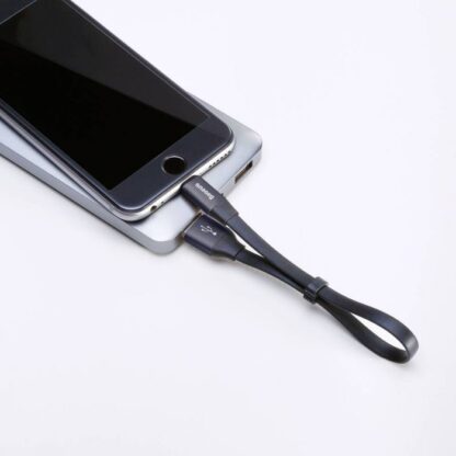 Baseus Lightning Nimble Kabel Tragbar 2A 0,23m Schwarz (CALMBJ-B01) - Image 8