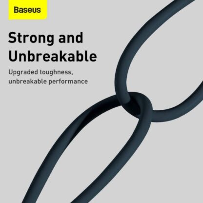 Baseus Lightning Superior Series Kabel, Schnellladung, Daten 2,4A, 1m Blau (CALYS-A03) - Image 8