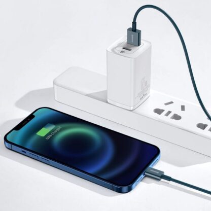 Baseus Lightning Superior Series Kabel, Schnellladung, Daten 2,4A, 1m Blau (CALYS-A03) - Image 9