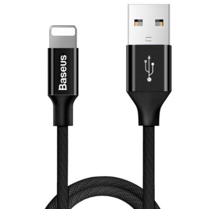 Baseus Lightning Yiven Kabel 2A 1,2m Schwarz (CALYW-01)