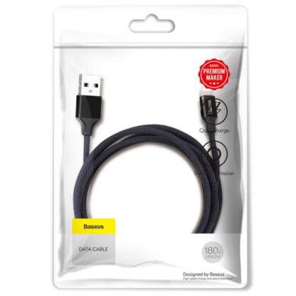 Baseus Lightning Yiven Apple Kabel 2A 1,8m Schwarz (CALYW-A01)
