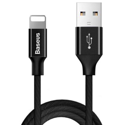 Baseus Lightning Yiven Apple Kabel 2A 1,8m Schwarz (CALYW-A01) - Image 2