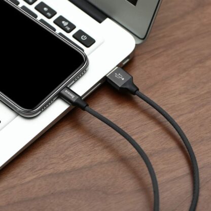 Baseus Lightning Yiven Apple Kabel 2A 1,8m Schwarz (CALYW-A01) - Image 11