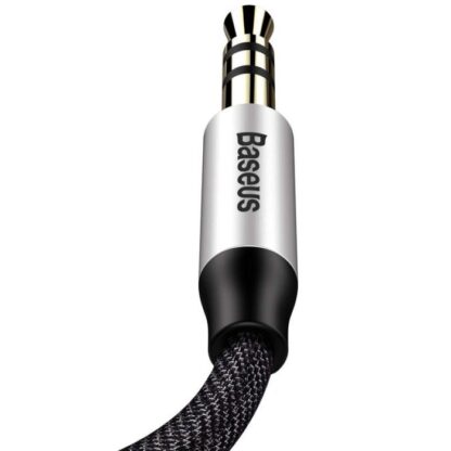 Baseus Audio Yiven M30 Kabel 1M Silber/Schwarz (CAM30-BS1) - Image 7