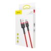 Baseus Type-C Cafule Kabel 3A 0,5m Rot + Rot (CATKLF-A09)