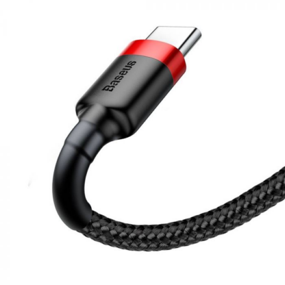 Baseus Typ-C Cafule Kabel 2A, 3m Rot/Schwarz (CATKLF-U91) - Image 11