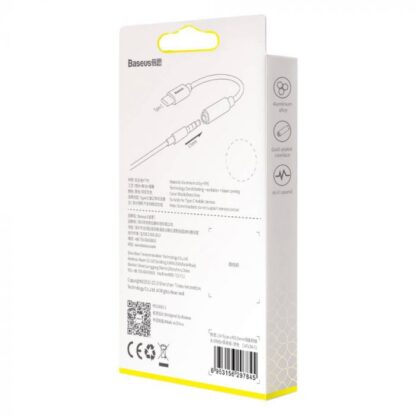 Baseus Konverter L54 Typ-C Stecker auf 3,5mm Buchse Adapter Schwarz (CATL54-01) - Image 7