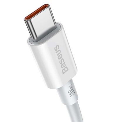 Baseus Type-C - Type-C Superior Kabel Schnellladung / Power Delivery / FCP 100W 5A 20V 2m Weiß (CATYS-C02) - Image 13
